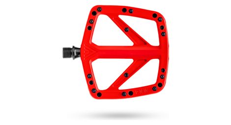 Paire de Pédales Plates PNW Components Range Composite Rouge Really