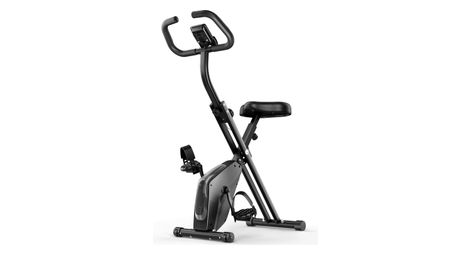Vélo d’appartement Fitness pliable magnétique multifonction Noir