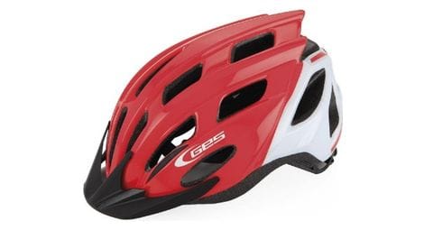 Casque junior inmold kore rouge blanc- taille s: 50/56 285 gr.