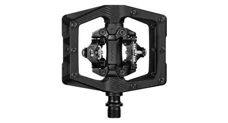 Paire de pédales automatiques avec cages funn ripper2 double side noir