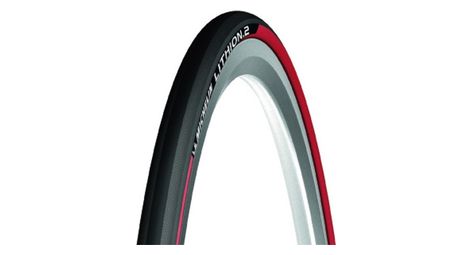 Pneu michelin lithion 2 700mm rouge tringle souple