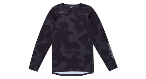 troy lee designs skyline long sleeve jersey black