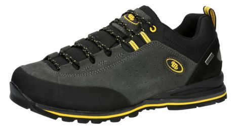 Chaussures de randonnée brütting makalu avec comfortex-gris avec jaune