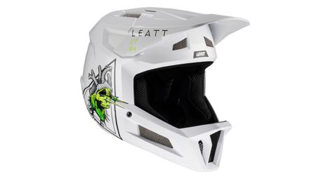 Casque integral vtt leatt gravity 2 0 v23 zombie blanc