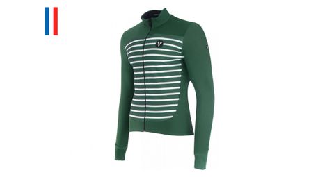 Maillot manches longues lebram ventoux vert coupe ajustée