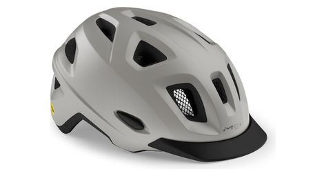 Producto renovado - casco urban met mobilite mips gris mate