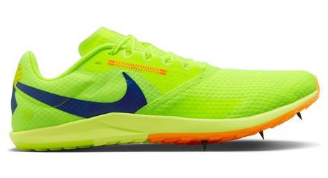 Chaussures d'athlétisme nike rival xc 6 jaune/bleu/orange homme