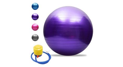 Balle de yoga balle d equilibre pilates barre de gymnastique physique balle d exercice physique 75 c