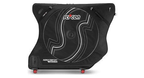 sci con aero confort road 3 tsa bike travel bag black