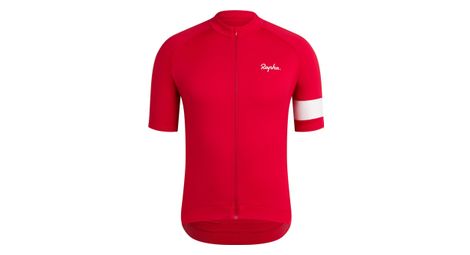 Rapha core kurzarmtrikot rot s