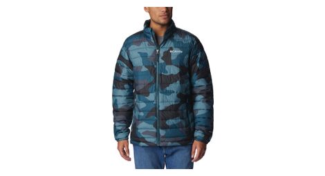 Columbia Powder Lite Camo Down Jacket Blue