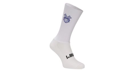 Lebram race aero socks lebram x ta energy edition white