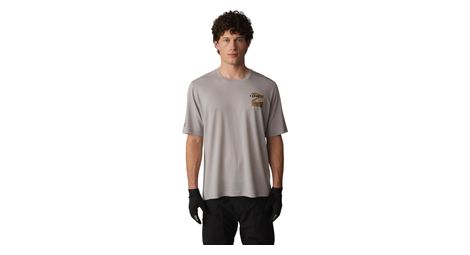 Maillot Manches Courtes ION Ionic Merino Gris Homme