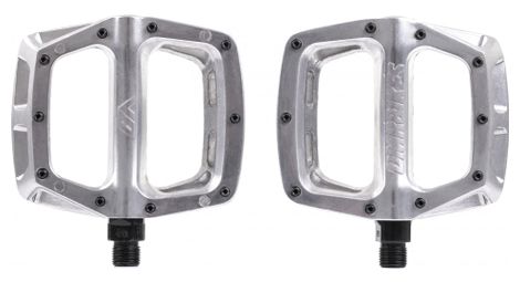 Paire de pedales plates dmr v8 classic argent