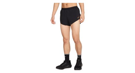 Short splité nike aeroswift x jakob 2in noir/or homme