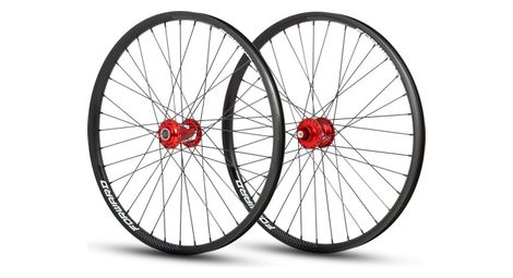 Paire de Roues Alu Cruiser Forward Joyride Pride Control V1 20/10mm Rouge