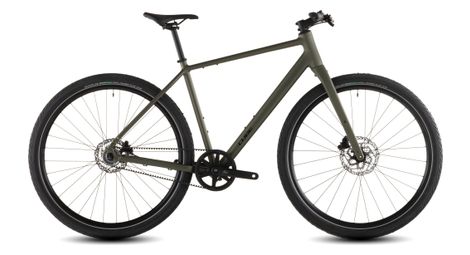 cube editor one fitness bike single speed belt 700 mm reed green 2026