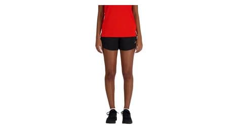 Short new balance sport essentials 3in noir femme
