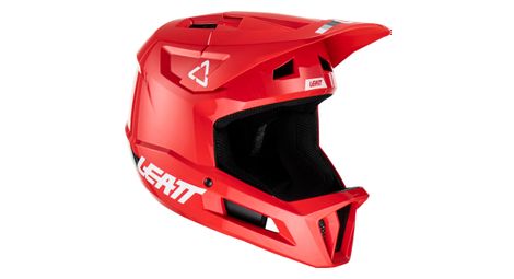 Casque intégral vtt enfant leatt gravity 1.0 v23 rouge