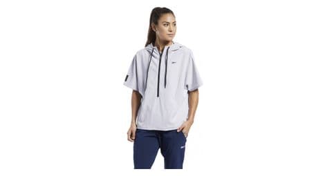 Sweatshirt femme reebok united by fitness woven