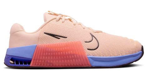 Chaussures training nike metcon 9 rose/rouge/bleu femme