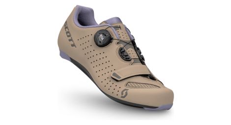 Chaussures Route Scott Road Comp Boa Beige/Rose Femme