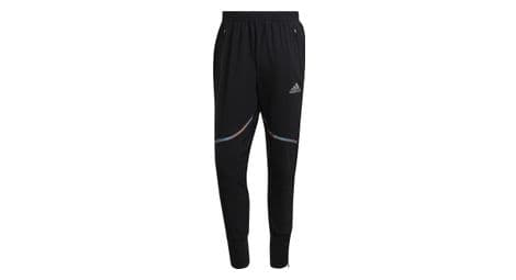 Adidas running saturday run pants black men's