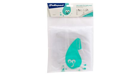 Couvre porte bebe avant polisport blanc