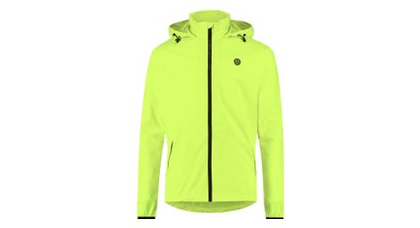 Agu go essential rain jacket neon yellow