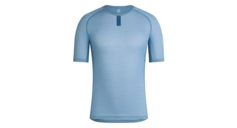 Maglia leggera a manica corta rapha blue s