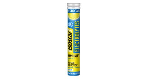 Isostar Elektrolyt-Tabletten Zitrone – 90 g