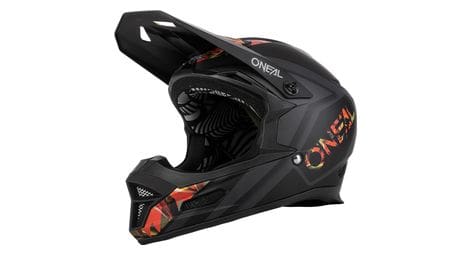 Casque integral o'neal solid fury mahalo noir / orange