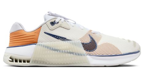 Nike metcon 9 amp bianco beige scarpe da allenamento da donna