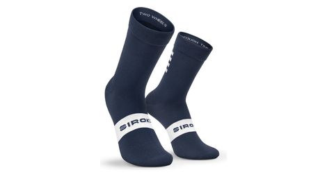 Chaussettes vélo cyclisme homme et femme s1 blue ancares bleu marine