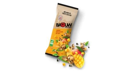 Baouw bio-trockenfruchtmischung mango/cashewnuss/grüntee 30g
