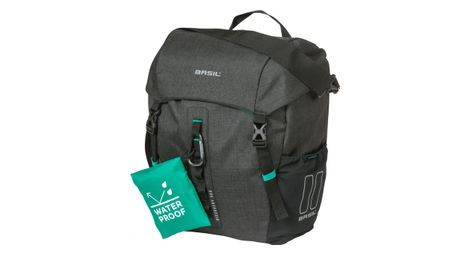 Borsa per bicicletta singola basil discovery 365d m melee nera da 9 litri