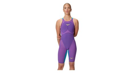Combinaison de Natation Speedo Fastskin LZR Pure Valor 2.0 Violet/Bleu Femme
