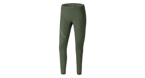 Dynafit winter running khaki calzamaglia termica lunga da donna