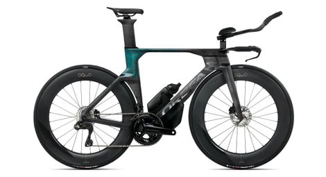 Vélo de triathlon orbea ordu m20iltd shimano ultegra di2 12v 700 mm gris diamond carbon view vert evasion 2026