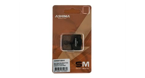 Ashima paire de plaquettes magura mt2 / mt4 / mt6 / mt8 semi métalliques