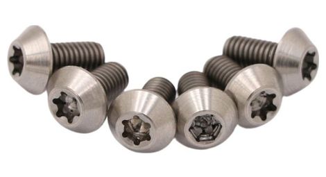 Vis de disque pride racing t25 titanium argent