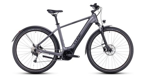 Cube nuride hybrid performance 500 allroad shimano alivio 9v 500 wh 29'' gris 2023 bicicleta eléctrica de montaña 54 cm / 172-180 cm