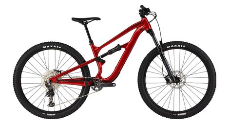 Vtt tout-suspendu cannondale habit 4 shimano deore 12v 29 rouge candy