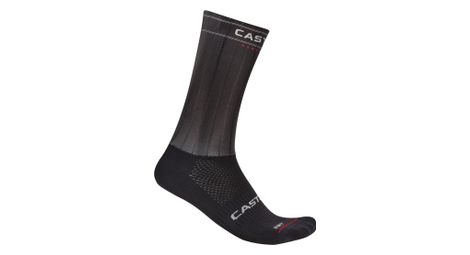 Chaussettes Aéro Castelli Fast Feet 4 Noir
