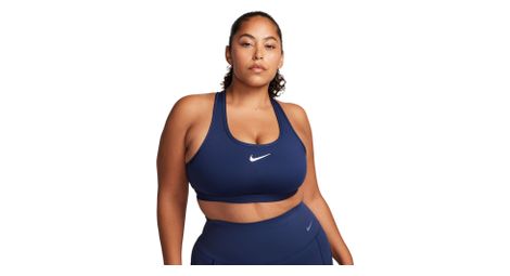 Sujetador Nike Swoosh Normal Support Azul, Mujer
