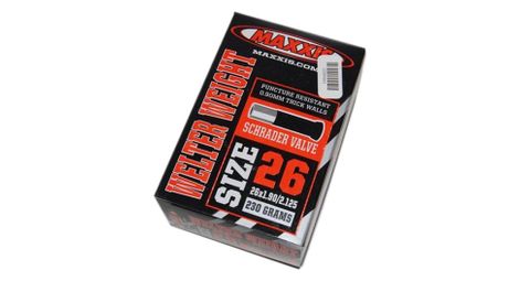 Maxxis chambre a air welter weight 20 x 1 9 2 125 valve schrader
