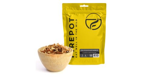 Comida liofilizada Firepot de cerdo desmenuzado con salsa barbacoa - 125 g
