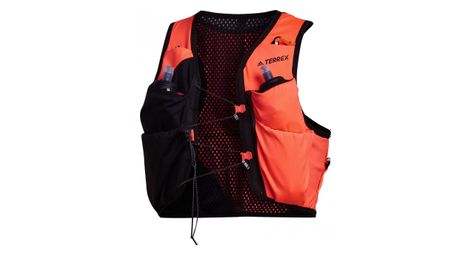 Veste d'hydratation adidas terrex trail run rouge noir