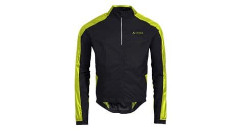 Veste de sport vaude air pro jacket noir jaune