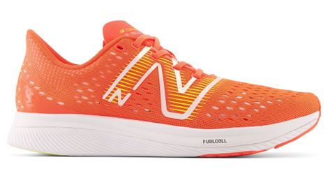 New balance fuelcell supercomp pacer v1 zapatillas running mujer rojo naranja
